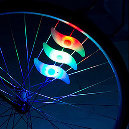 Speichenlicht | Blinklicht | Fahrradlicht | Bunte LED | Sets